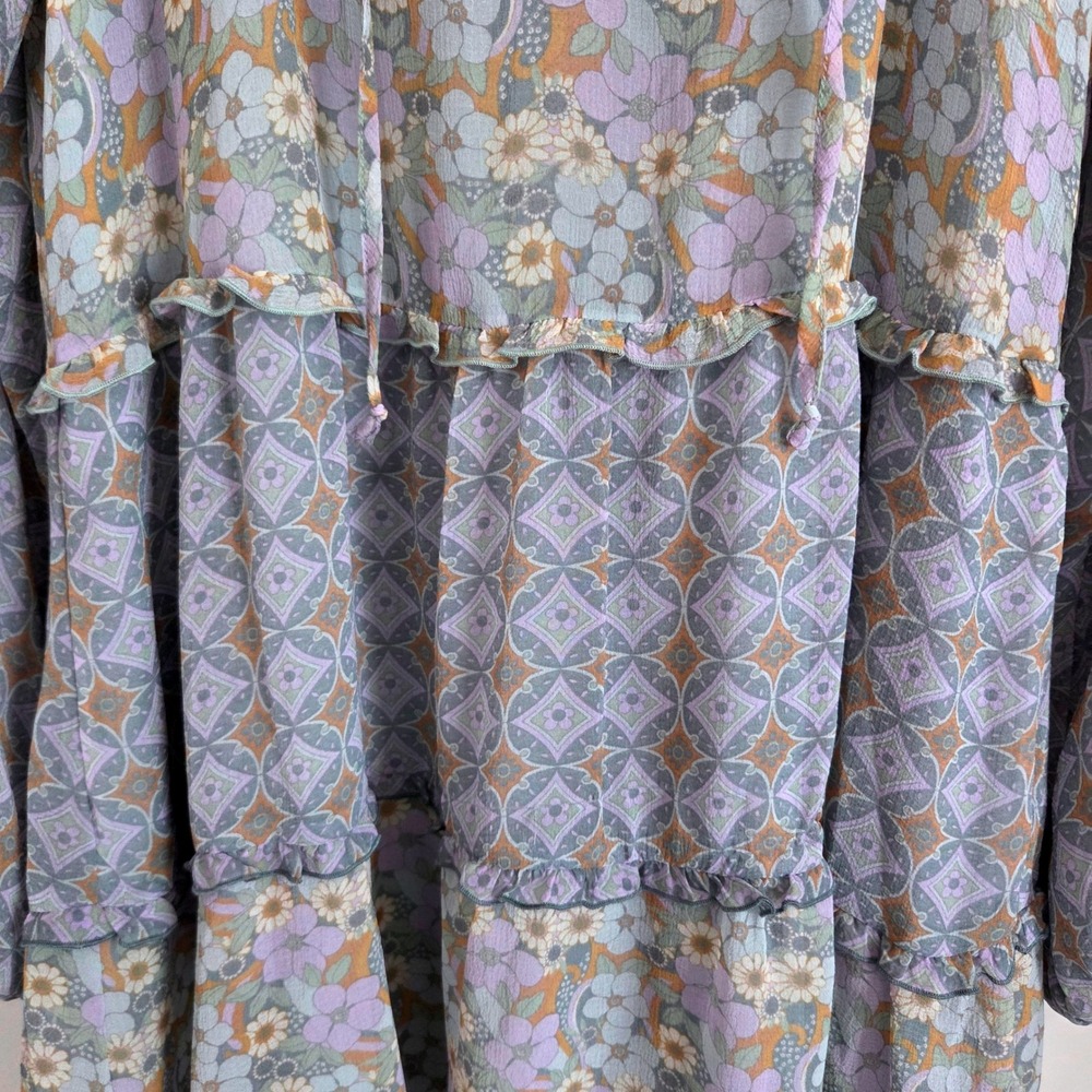 Show Me Your Mumu‎ Birdie Mini Dress Primrose Print Mix XS - Picture 8 of 8